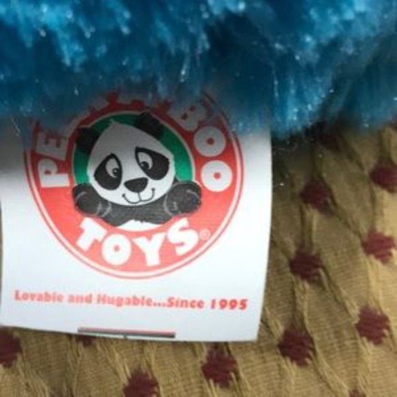 📌Peek-A-Boo neon color soft plush stuffed dog soft toy animal - Picture 6 of 7